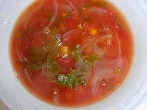 トマト野菜スープ
